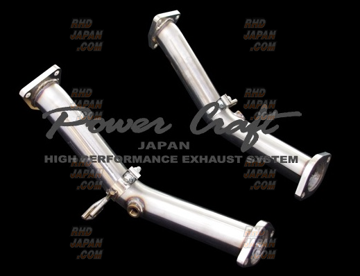 Power Craft Racing Type Straight Pipe Set - Fairlady Z Z33 VQ35DE